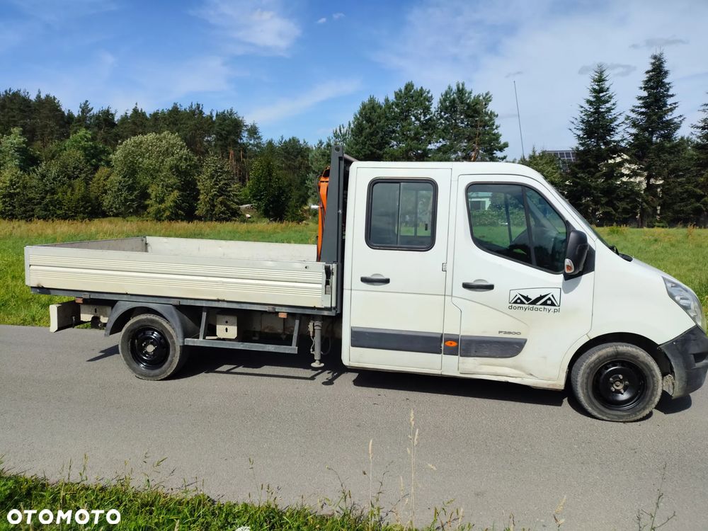Renault Master 2,3 DCI, 2011r. Brygadówka + HDS - 2