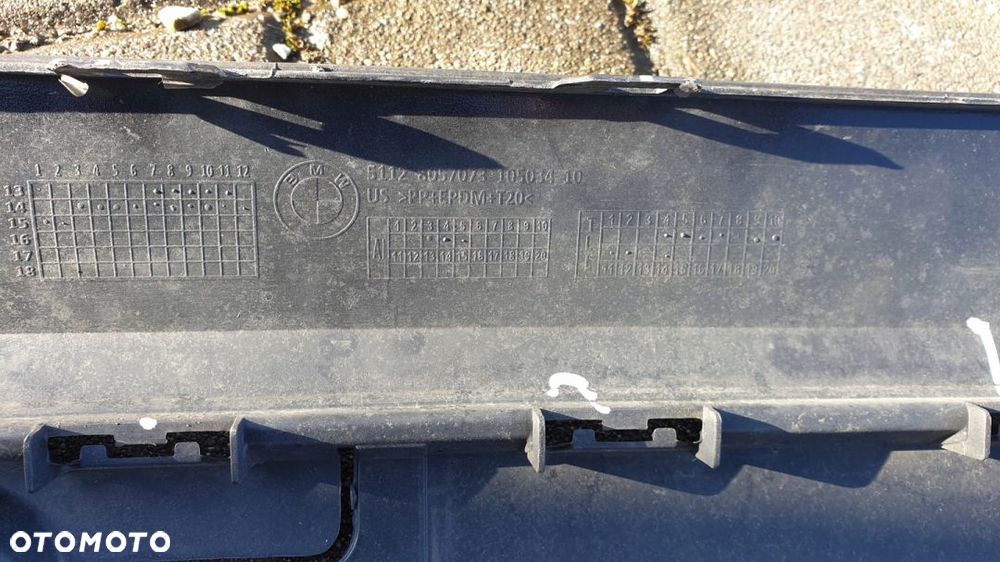 Dyfuzor Tył Spoiler BMW X6 F-16 M-Pakiet 8057073 - 12