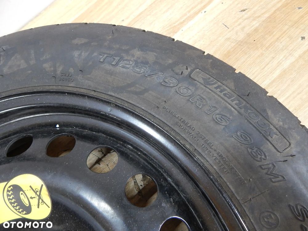 Koło dojazdowe 16 R16 wkład styropian wypełnienie  Ford Focus MK3 10-18 HTB Mondeo kuga c-max galaxy Łuków części - 4