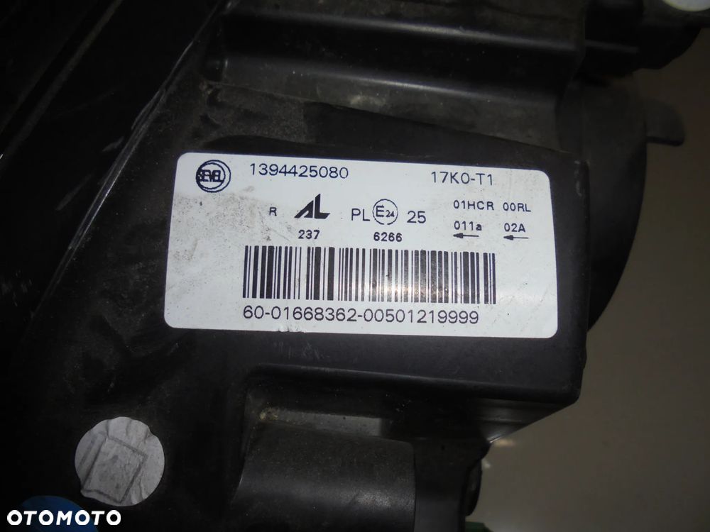 REFLEKTOR FIAT DUCATO PRAWY LED OE 1394425080 DEMONTAŻ 2014- - 2