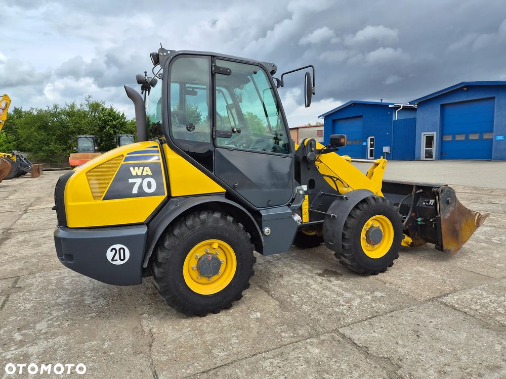 Komatsu WA 70 - 6 spr z Niemiec łyżka krokodyl + widły - 5