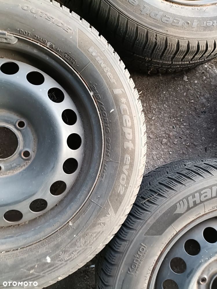 koła zimowe do opel 5 x 115 215/60 r16 - 2