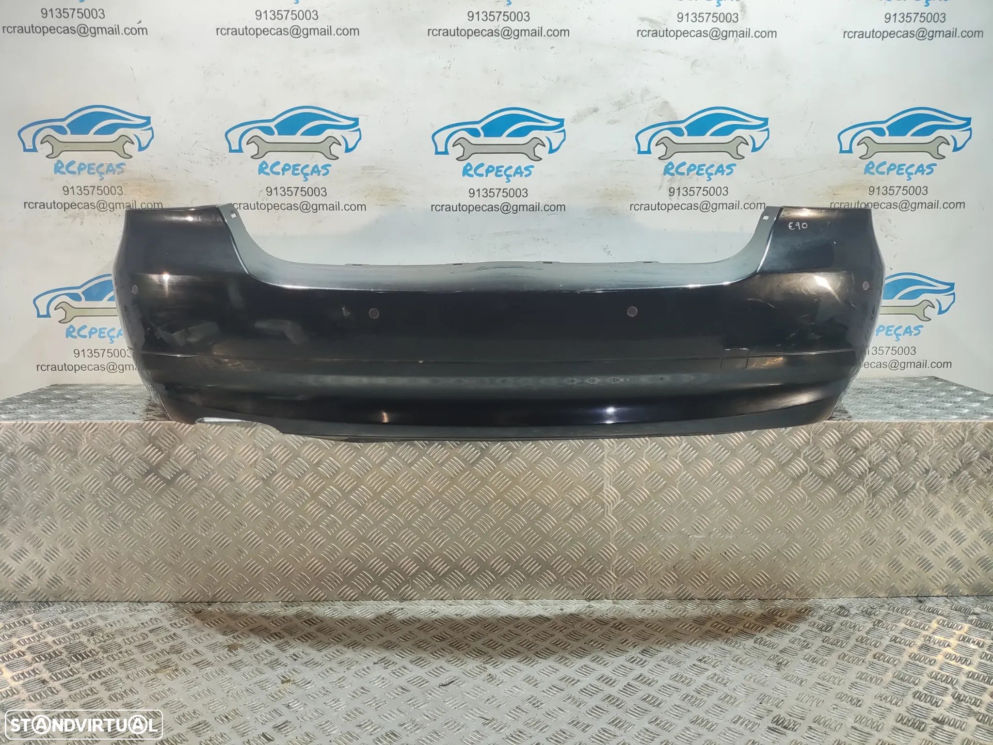 Parachoques Traseiro BMW Serie 3 E90 Sedan Carro - 1