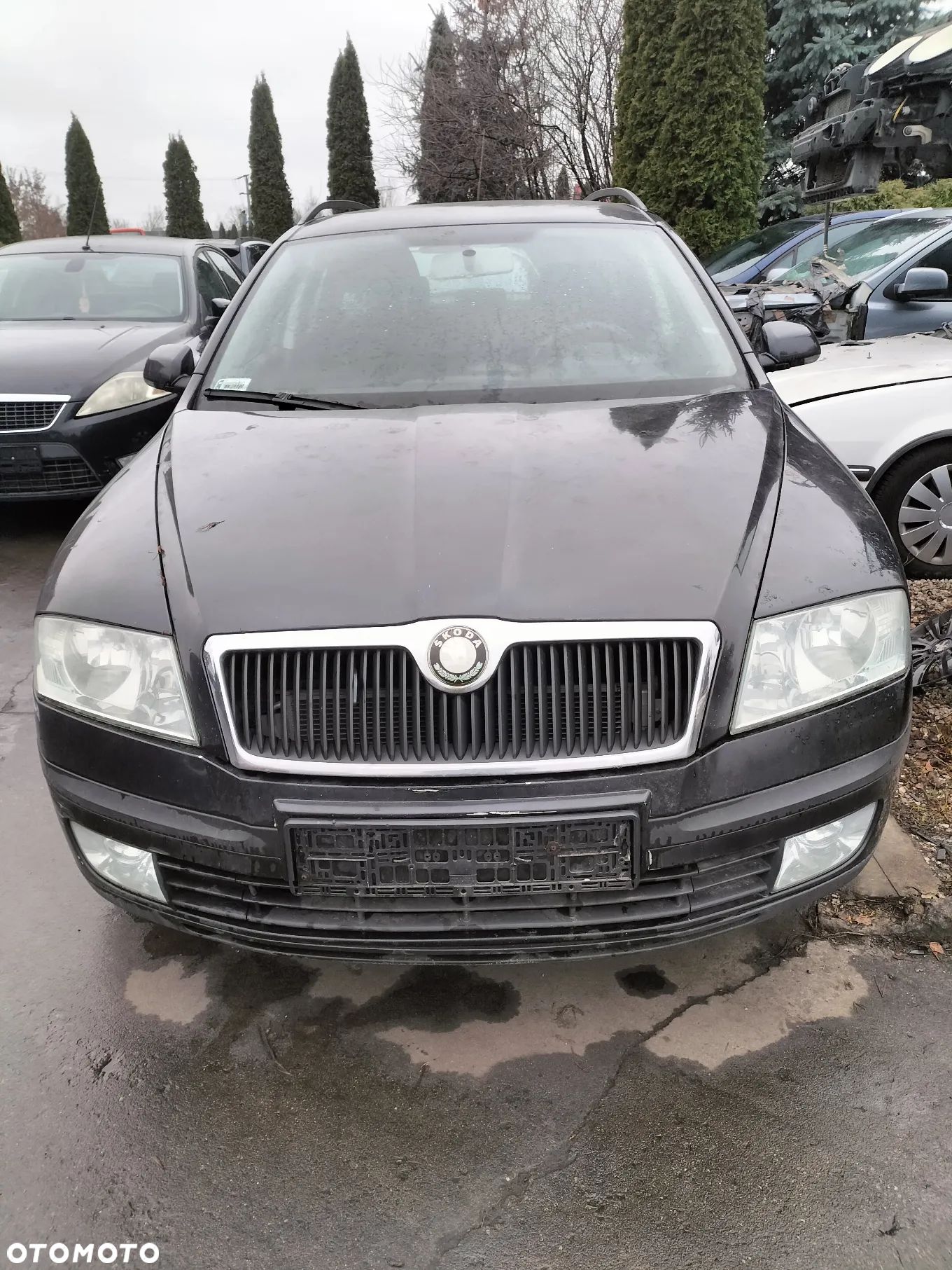 CAŁE AUTO NA CZĘŚCI LUSTERKA KIEROWNICA FOTELE LICZNIK SKODA OCTAVIA II PRZED LIFT - 1