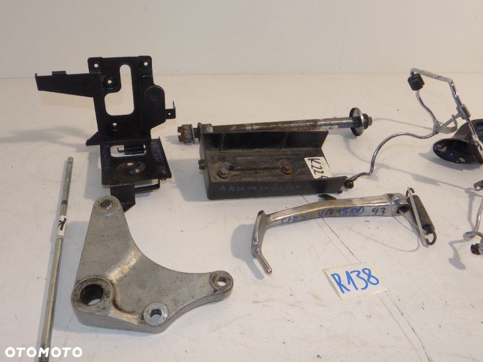 VN 1500 Vulcan 94r plastik wypełnienie przewód chłodnicy jarzmo zębatka blacha klakson R138 - 6