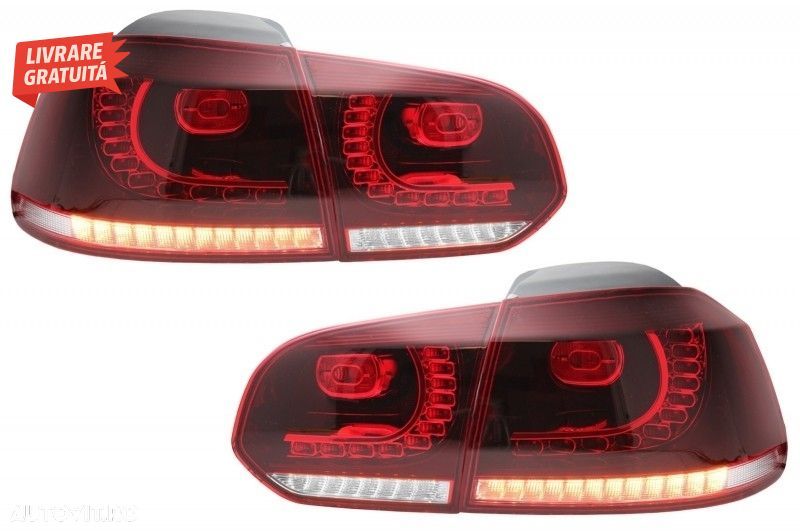 Stopuri Full LED VW Golf 6 VI (2008-2013) GTI R20 Design- livrare gratuita - 1
