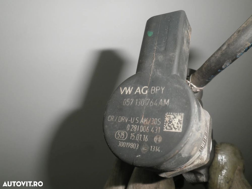 Rampa injectoare stanga / dreapta cu senzor Audi A6 C7 2016 3.0 TDI 059130089CS 04L906054 059130090CS 057130764AM - 6