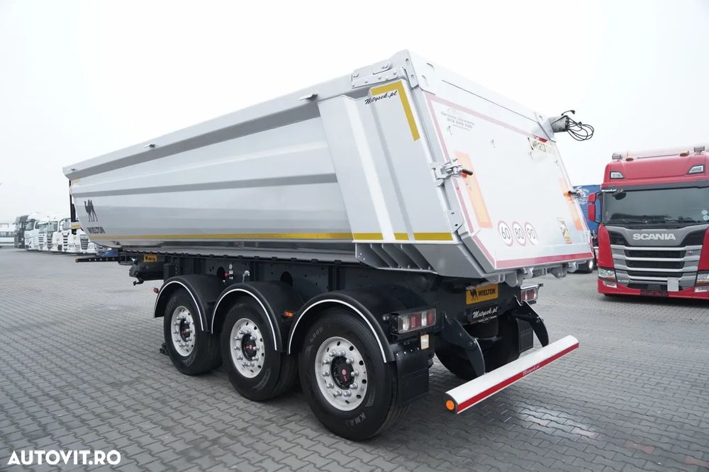 Wielton WIELTON / BASCULATOR / 26 M3 / GREUTATE: 4700 KG / CP CHUTTER / AXĂ RIDICATĂ / - 8