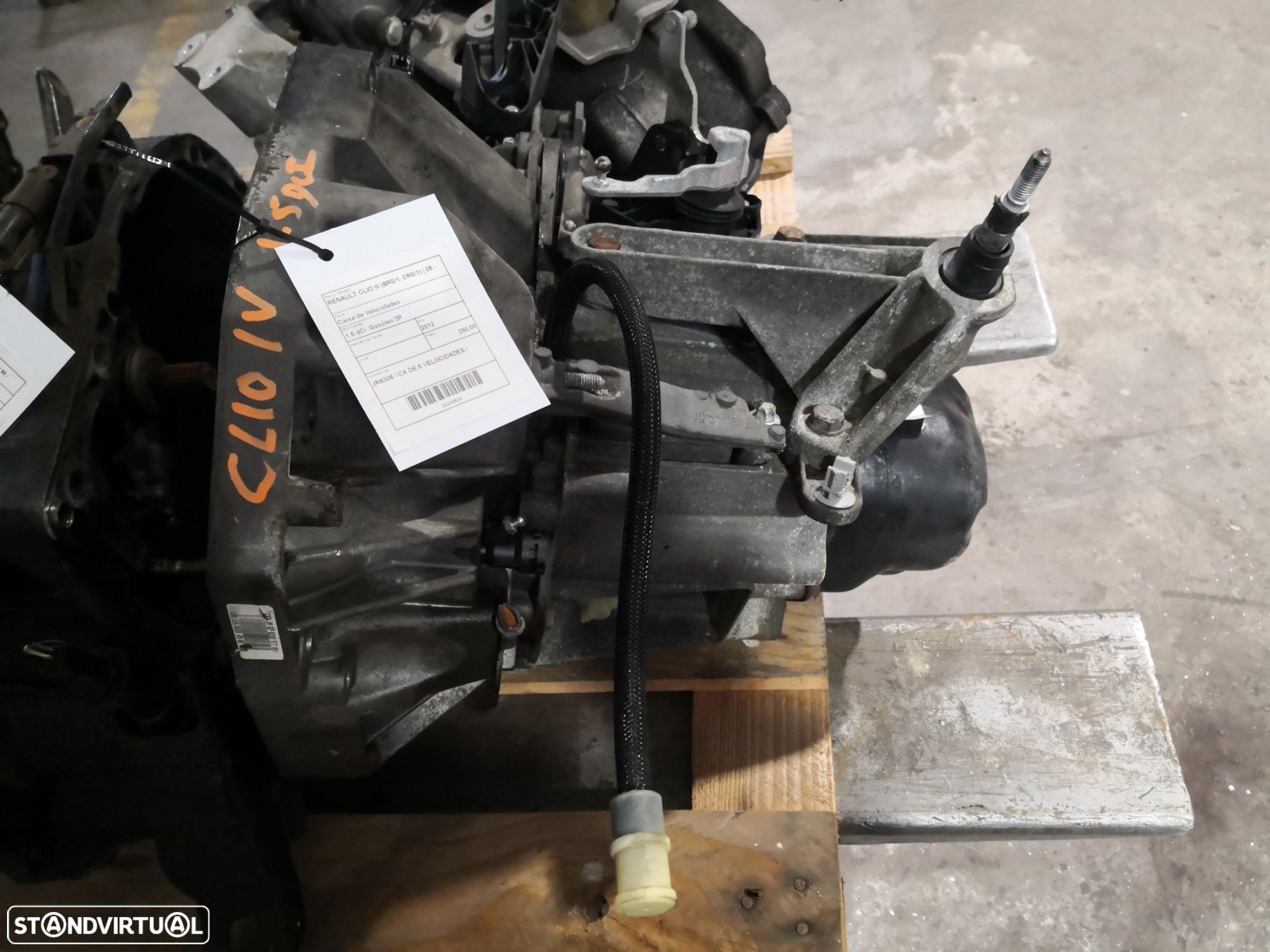 Caixa De Velocidades Renault Clio Iii (Br0/1, Cr0/1) - 1