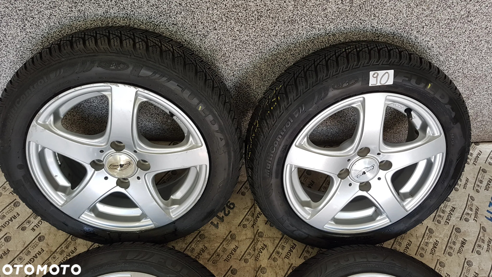 KOŁA CAŁOROCZNE CITROEN C1 TOYOTA AYGO PEUGOT 1008 4X100 155/65R14 5,5JX14 ET35 - 5
