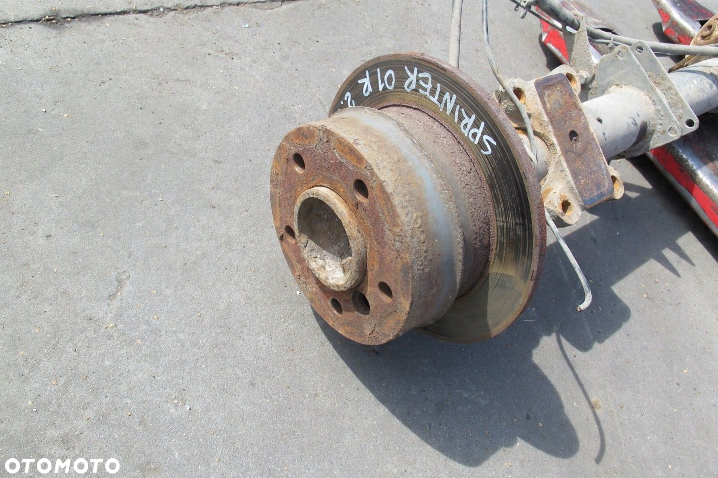 SPRINTER W902 00-06 2.2 CDI 611987 MOST TYLNY DYFER 9013530410 358 - 4