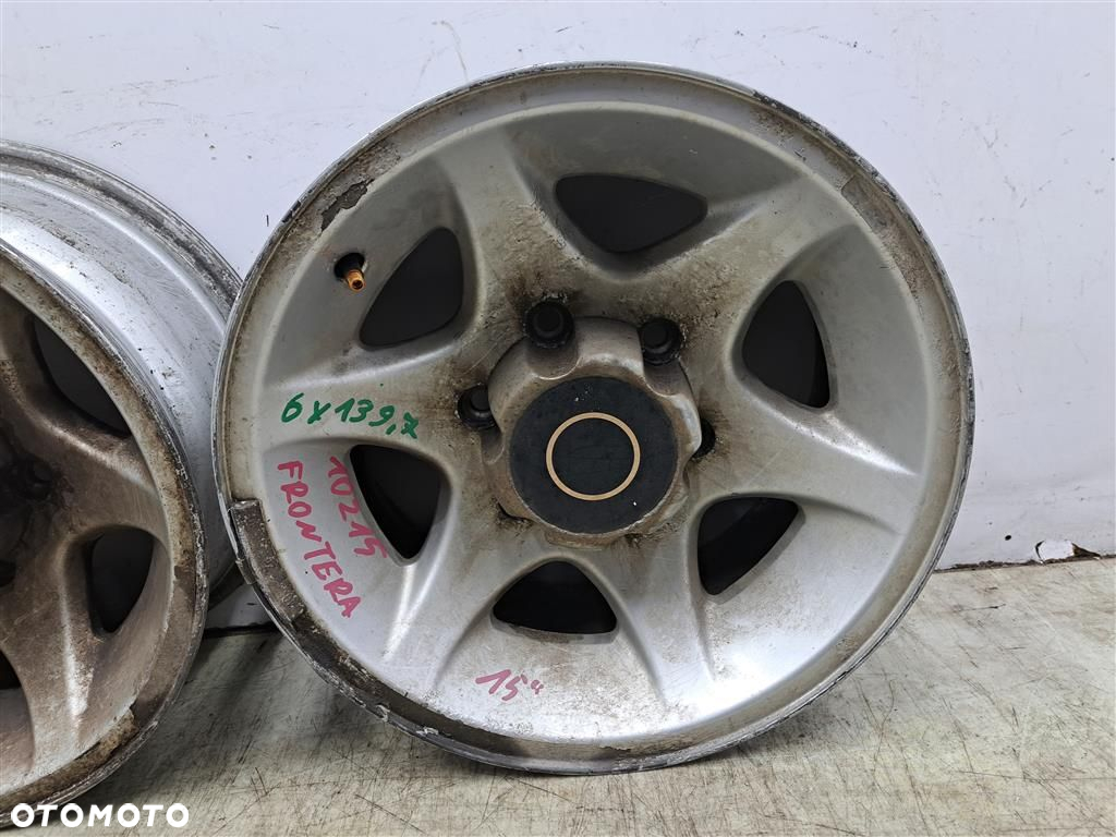 Alufelgi FELGI ALUMINIOWE Opel Frontera A 7X18 6X139,7 ET 45 KPL ORYGINAŁ - 7