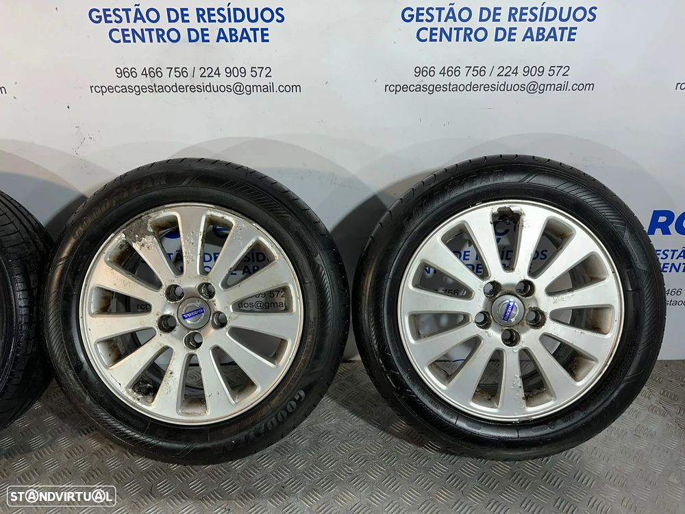 .Conjunto Jantes 16 Originais Volvo 5x108 ET52.5 6.5J 30647088 - 4