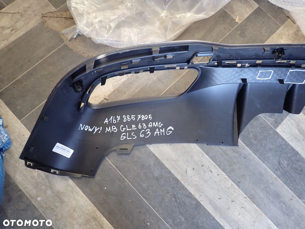 MERCEDES GLE GLS 63 DYFUZOR ZDERZAKA TYŁ A1678857805 - 6