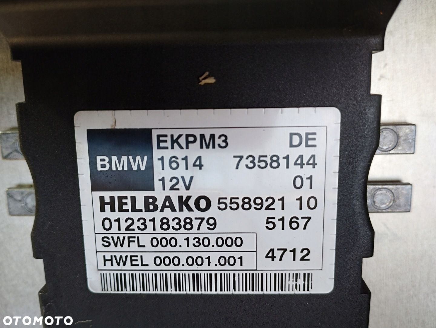 BMW F20 MODUŁ STEROWNIK POMPY PALIWA 7358144 - 4