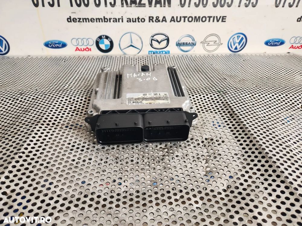 Calculator Motor ECU Porsche Macan 3.0 Tdi Cod 059907309A - Dezmembrari Arad * Factura Si Garantie *- Achizitionam Autoturisme/Piese Auto - 3