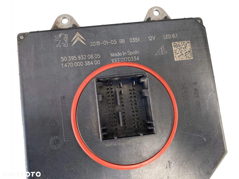 citroen ds 7 przetwornica lampa przód led xenon - 2