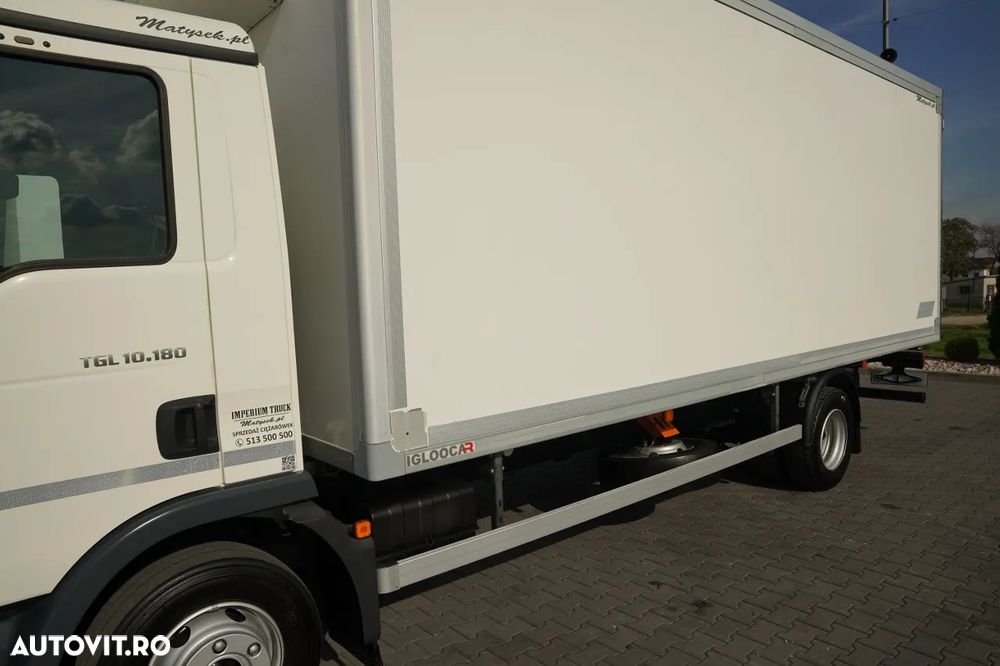 MAN TGL 10.180 / 4x2 / CAMION FRIGORIFIC - 6,1 m / THERMO KING V 500 MAX / EURO 6 - 12