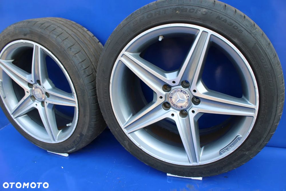 4x Felgi aluminiowe 18" komplet AMG Mercedes W207 C207 A2054011100 A2054011200 - 18