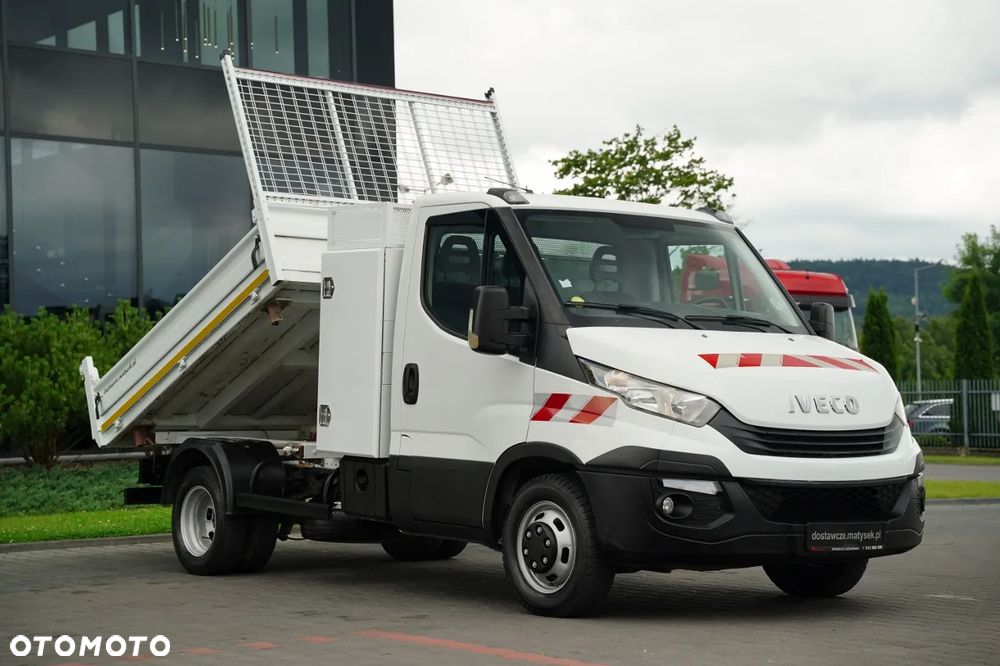 Iveco DAILY 35-160 / WYWROTKA ALUMINIOWA 3 STRONNA / BLIŹNIAK / MANUAL / BLOKADA MOSTU / SPROWADZONY / EURO 6 - 4