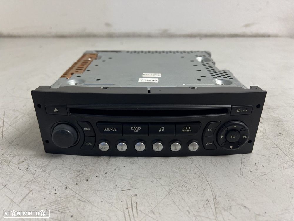 Rádio PEUGEOT 207 (WA, WC) 96639628XT00 96 639 628 XT 00 - 1