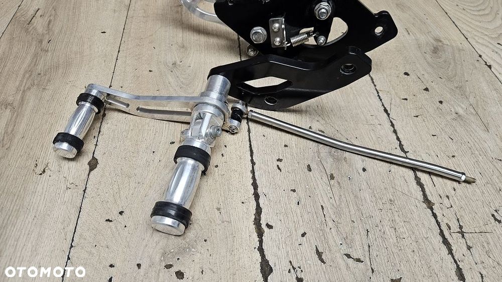 Sety wysunięte podnóżki dźwignie Harley Chopper Cruiser Custom - 4