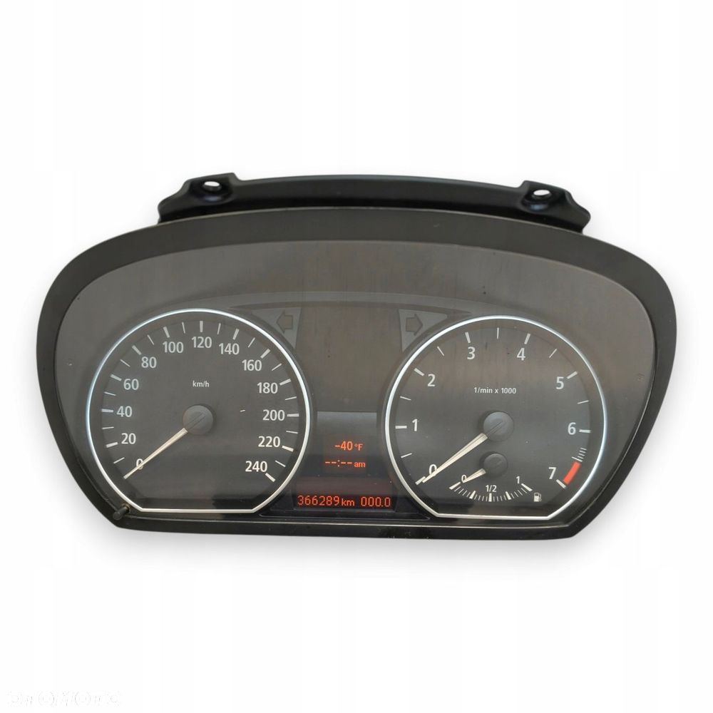 LICZNIK ZEGARY 6964499 BMW E81 E87 1.6 i Benzyna 366 289km 6964499 - 3