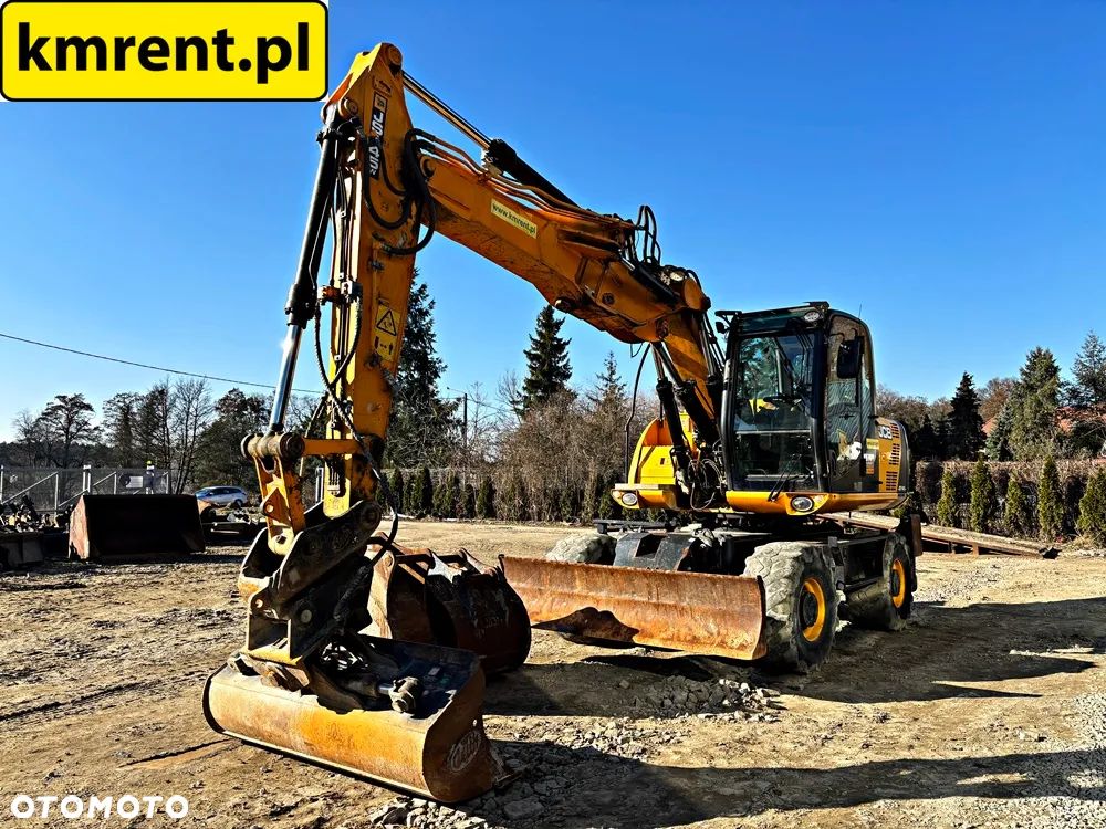 JCB JS 145 WTT4 I KOPARKA KOŁOWA 2016R. | S 130 160 313 315 CAT KOMATSU PW 140 - 17