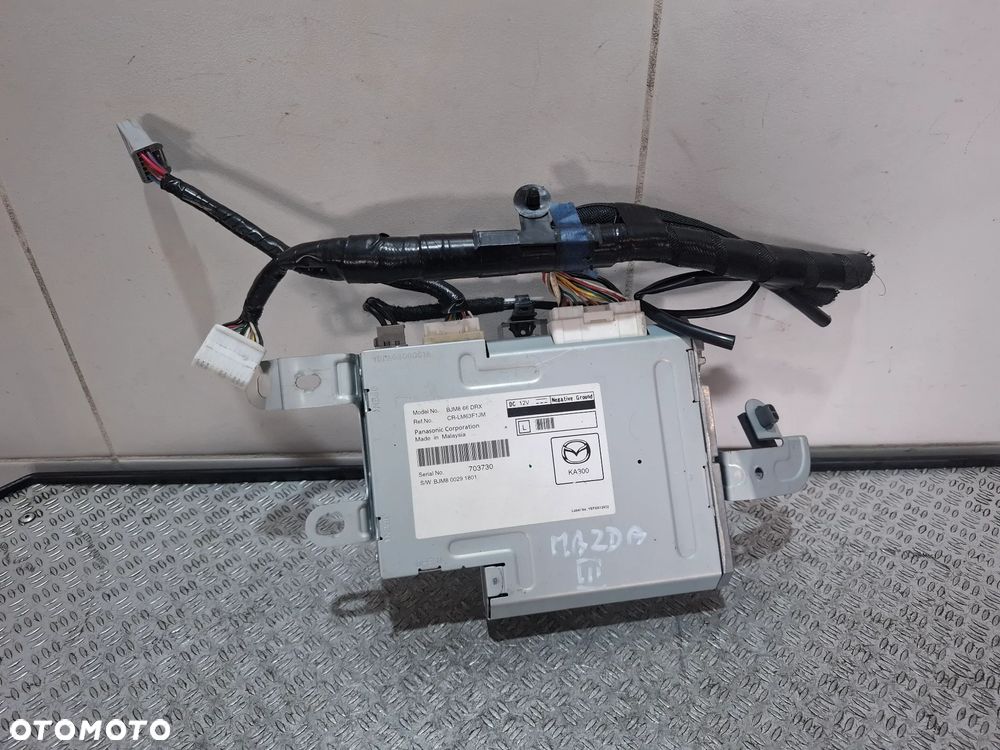 Moduł sterownik radia Mazda III 2014 rok BM nr BJM66DRX - 1