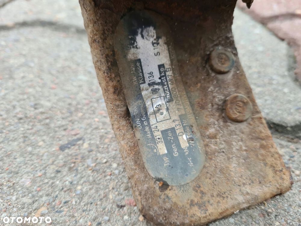 VW T5 DOKA hak holowniczy WESTFALIA 7J0800497B - 4