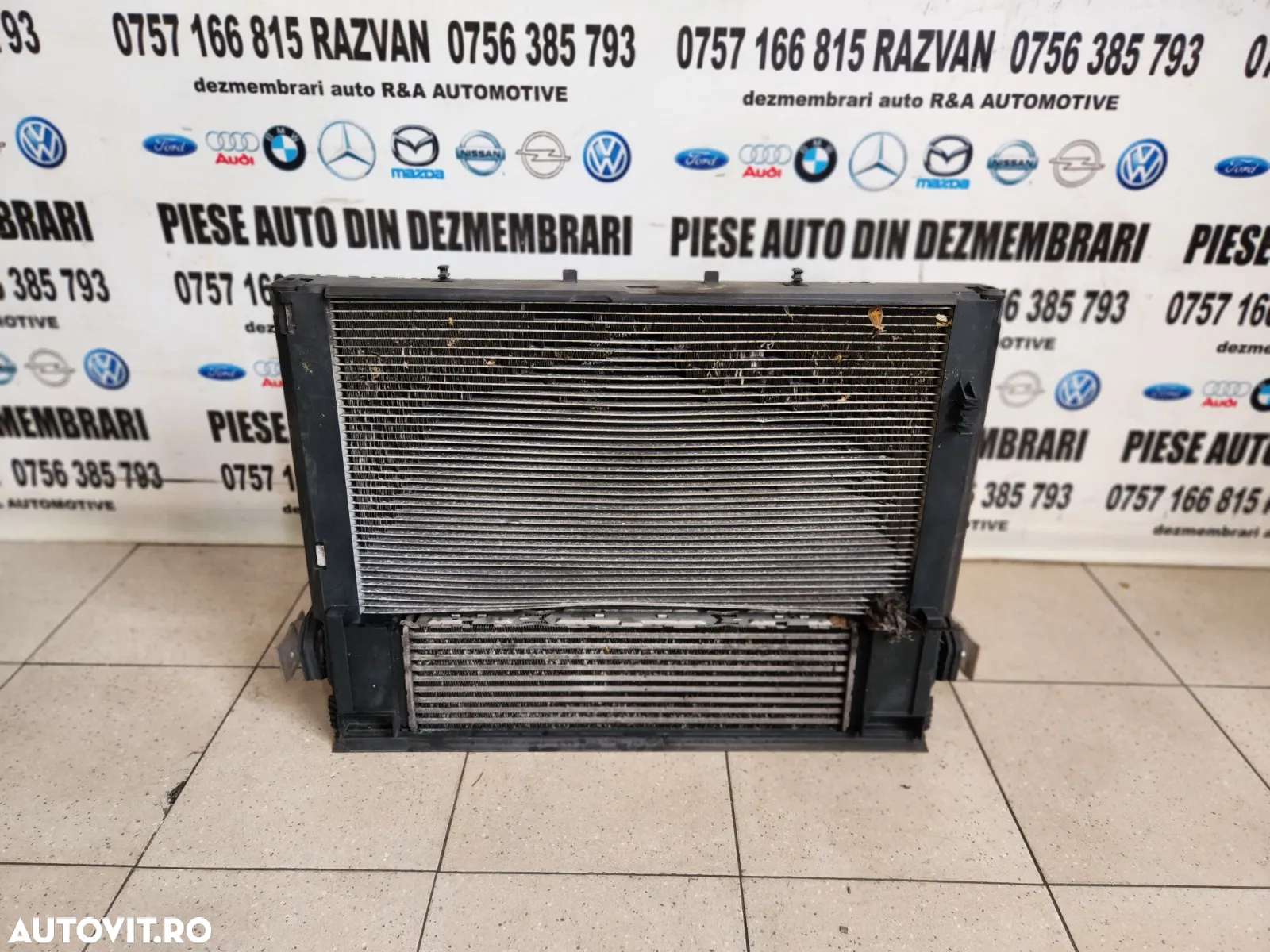 Trager Calandru Fata Radiator Apa Clima Electroventilator Armatura Bara Fata Bmw F30 F31 2.0 D N47D - 10
