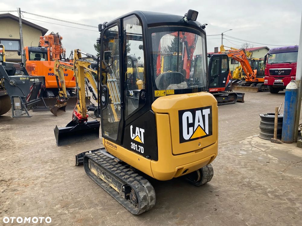 Caterpillar CAT 301.7D, 2018 ROK, 1760 MTH, Z NIEMIEC, DŁUŻSZY ZASIĘG, ROZSUWANE PODWOZIE, - 5
