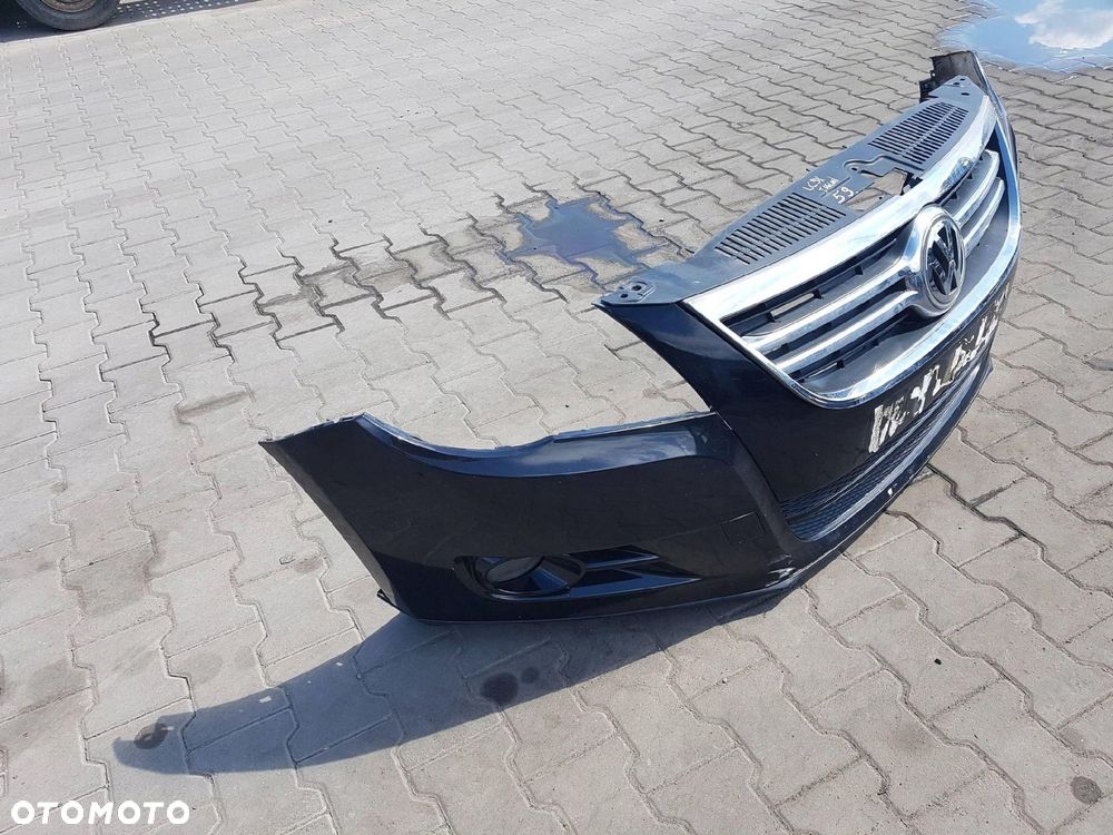 VW TIGUAN I 5N 06-10r ZDERZAK PRZÓD PRZEDNI GRILL LC9X - 4