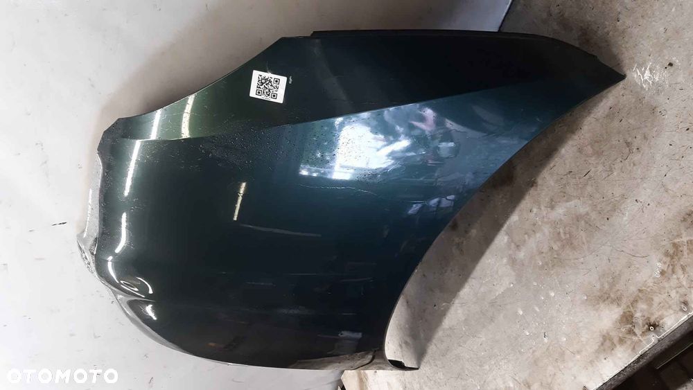 ) MASKA POKRYWA SILNIKA SKODA FABIA II 2 9570 ZIELONA - 2