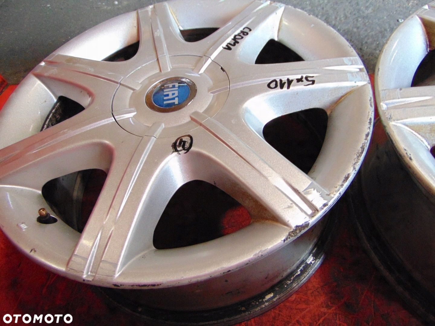 FIAT CROMA II 05- FELGI ALUMINOWE 17 5x110 7J ET41 51716271 - 11