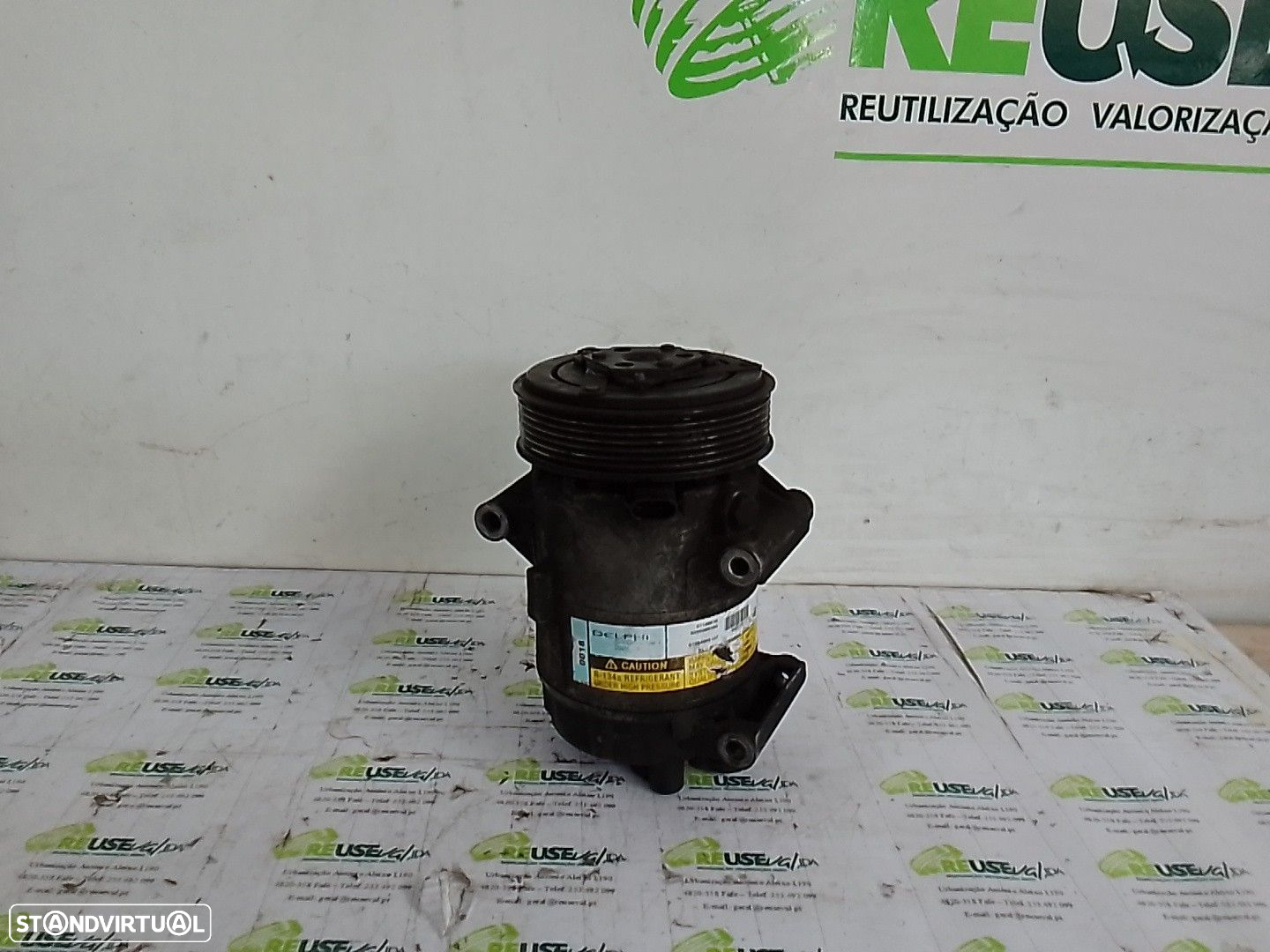Compressor Do Ar Condicionado Renault Megane Ii Três Volumes (Lm0/1_) - 3