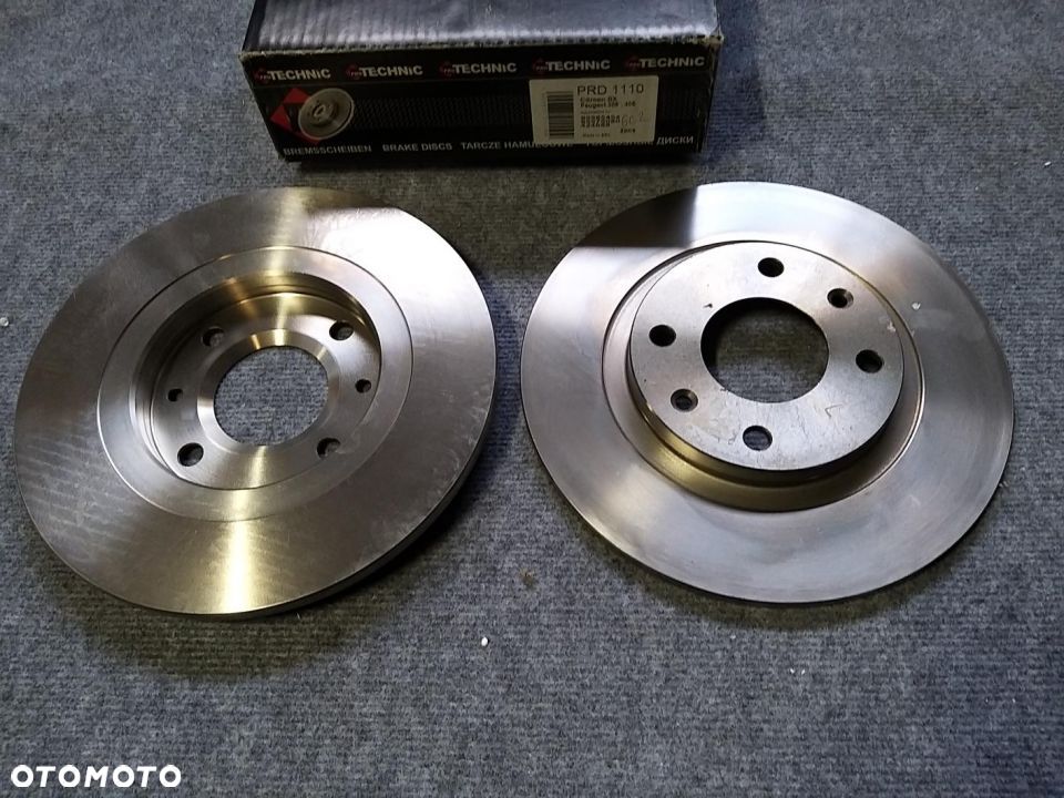 TARCZA HAMULCOWA 266X10x8x27  4-OTW  CITROEN BX/PEUGEOT 305/405  PRD1110 4246A9 - 1