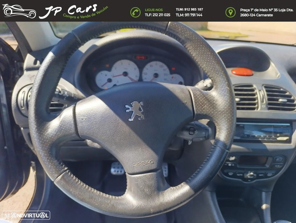 Peugeot 206 1.1 Black & Silver - 9