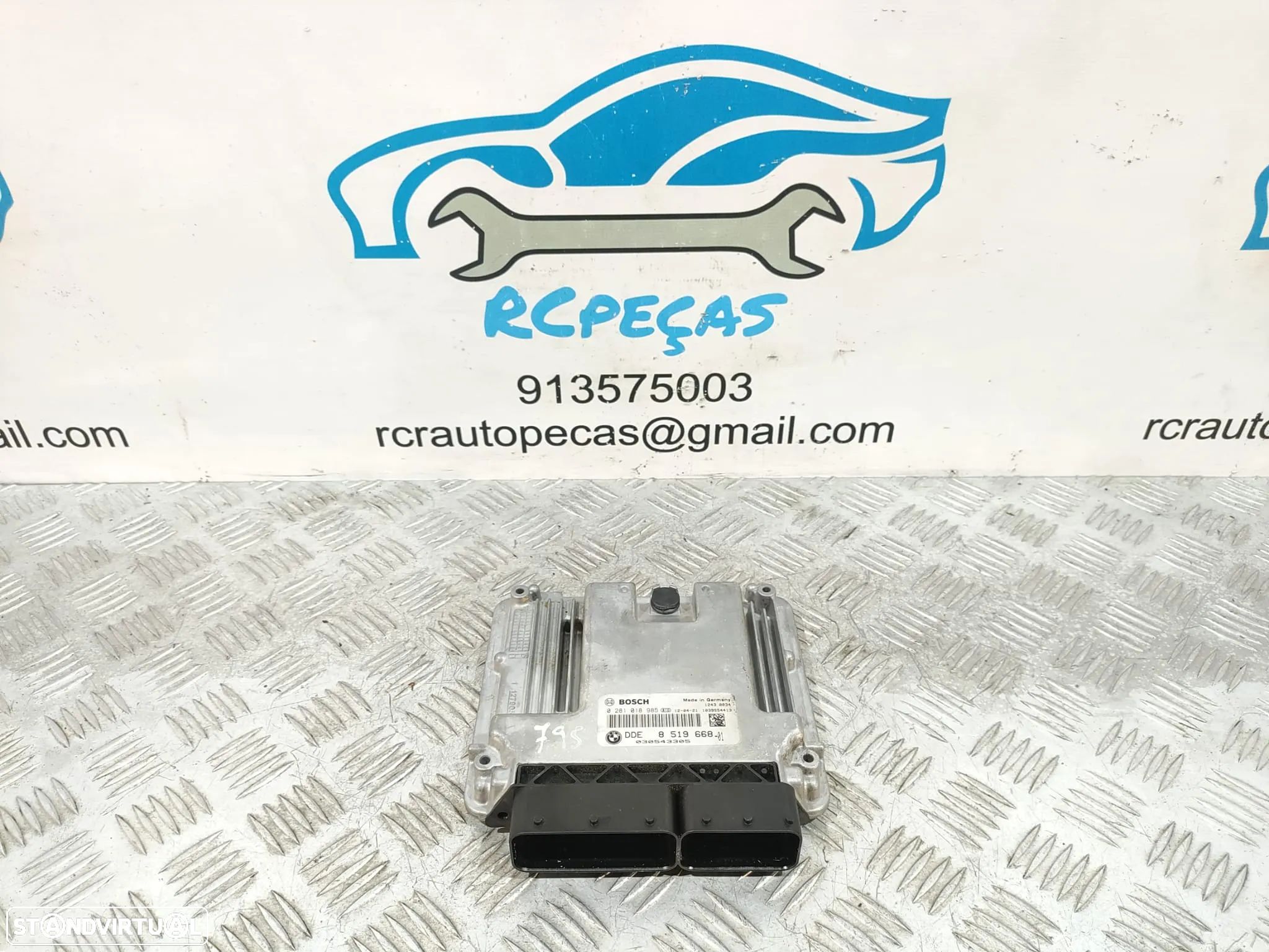Centralina ECU Motor Bosch / BMW - 8519668 | 0281018985 - N47D20C E91 - 1