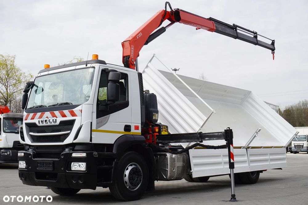 Iveco Stralis 19.310 / Wywrotka 2-stronna / Fassi F155A.0.23 / pilot - 14