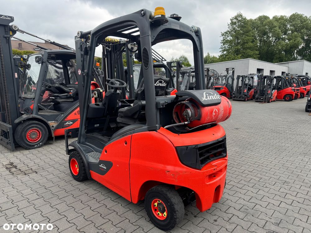 Linde H20 EVO triplex  Tylko 7615 mth półkabina h16 h18 wolny skok  toyot - 3
