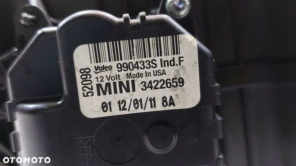 nagrzewnica kompletna mini clubman r55 11r eur - 9