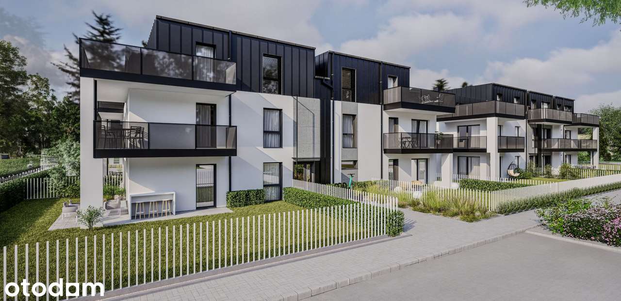 3-pokojowe mieszkanie 56m2 + ogródek Bezpośrednio