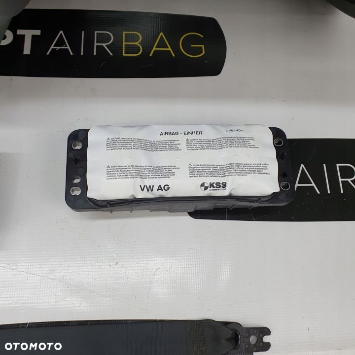 SKODA OCTAVIA III 3 5E0 DESKA ROZDZIELCZA KONSOLA KOKPIT PULPIT PODUSZKI AIRBAG AIR BAG PASY KIT SET - 9