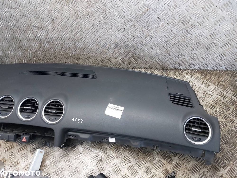 ZESTAW AIRBAG KOKPIT DESKA MODUŁ PODUSZKI PASY SEAT EXEO I 3R0880201C - 5