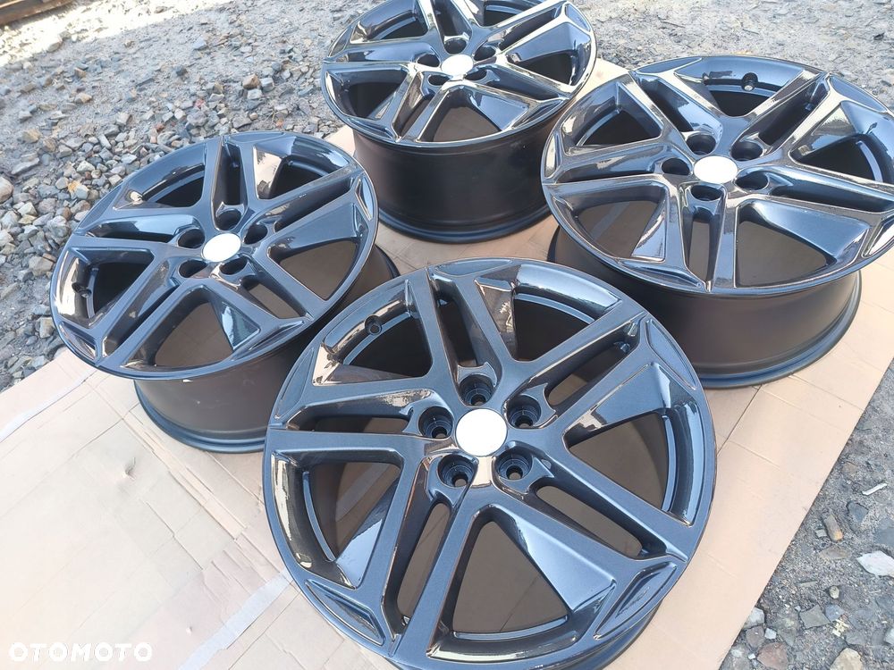 peugeot 308 t9 felgi 18" 5x108 et48 8j jak nowe ciemny grafit 9677989877 - 4