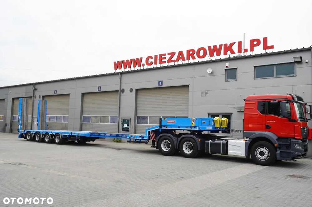 Langendorf ST-4 VB / rozciągana / poszerzana / 2 osie skrętne / 2023_257661 - 2