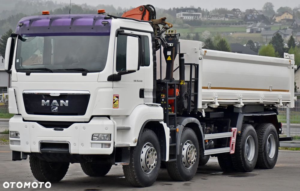 MAN TGS 35.440 * WYWROTKA 5,80 m + BORDMATIC * PK 15500 * 8x4 - 5