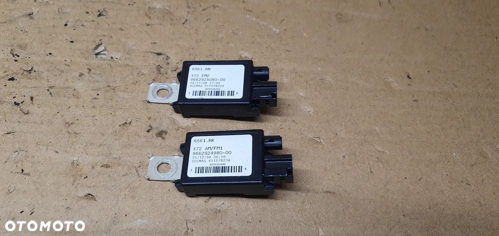 Wzmacniacz antenowy anteny moduł Citroen C5 III 9662925080 - 1