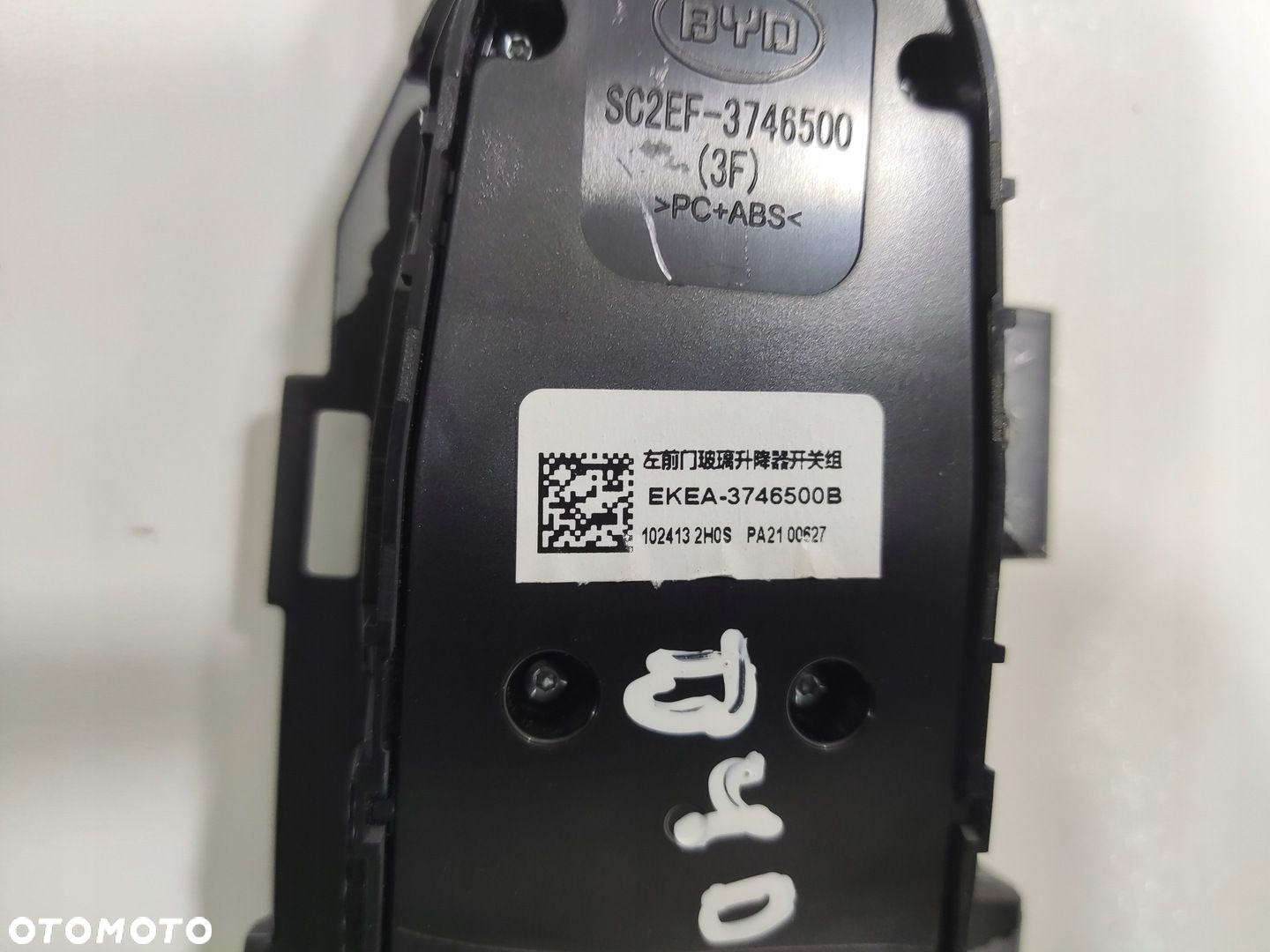 PANEL PRZEŁĄCZNIK SZYB LEWY PRZÓD BYD SEAL EKEA-3746500B 2024-2025 - 5